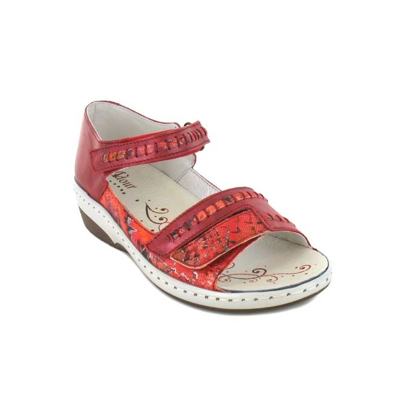 ADOUR Sandales / Tongs Femme Confortables AD2191 A 2 ADOUR Sandales / Tongs Femme Confortables AD2191 A – Image 2