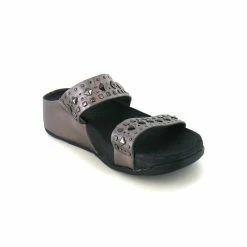 FITFLOP Sabots / Mules Pour Femme Biker Chic Slide -Promotions Boutique biker chic slide 13